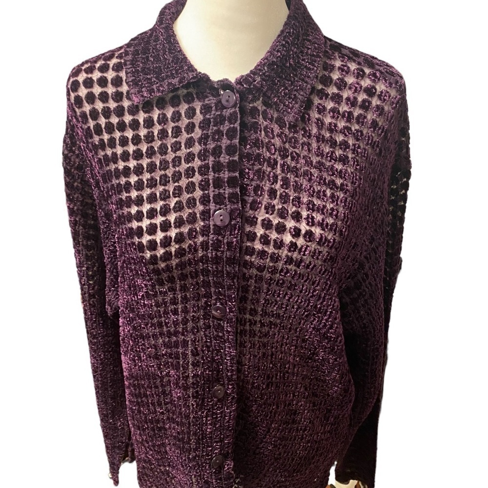 Analogy long sleeve button down size Large
